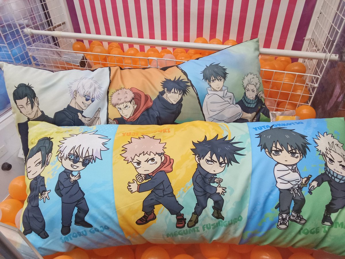 呪術廻戦 #5周年記念 の #ラウンドワン限定プライズ が多種入荷いたし