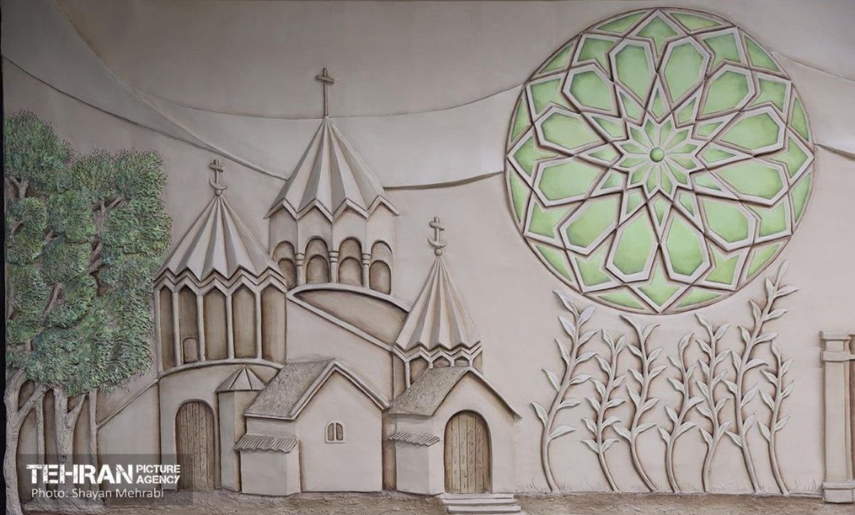 ricwe123's tweet image. All the time western mainstream media is telling us how Iran is some fanatic wasteland where religion other than Islam can’t breathe.
Then Tehran opens a “Holy Virgin Mary” metro station, covered in Christian symbols, and the whole story falls apart.
Turns out, what we’ve been…