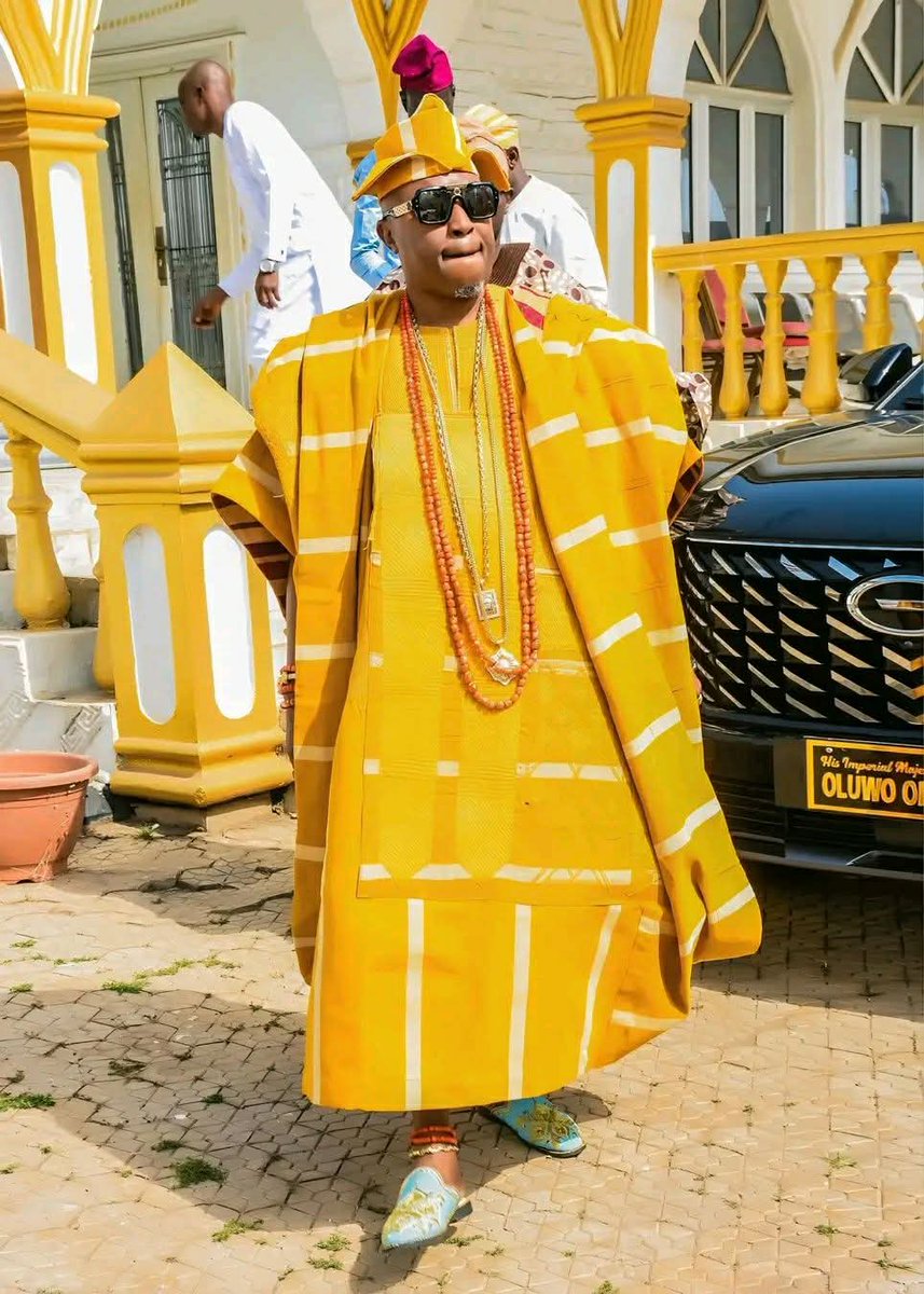 Have you seen Handsome King today? 🔥

Composure 💯 | Steez 💯 | Royal Vibes 👑

That’s Our Own Telu 1 – His Imperial Majesty of Style and Grace 😍

Every step, royal.
Every appearance, iconic.

No one carries royalty &amp; confidence like Ọba Adéwálé Àkànbí, Ilufẹmiloye 1. 👑❤️🇳🇬