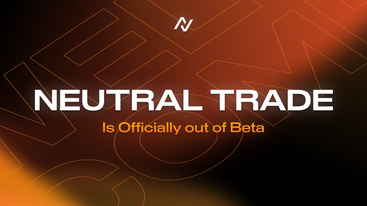 Neutral Trade (@tradeneutral) on Twitter photo 🚨 Neutral Trade is officially out of beta 🚨
One year ago — October 1st — we launched our very first strategy: JLP Delta Neutral
The first-ever hedged JLP product on <a href="/solana/">Solana</a>
What’s happened since? 👇 🚨 Neutral Trade is officially out of beta 🚨
One year ago — October 1st — we launched our very first strategy: JLP Delta Neutral
The first-ever hedged JLP product on <a href="/solana/">Solana</a>
What’s happened since? 👇