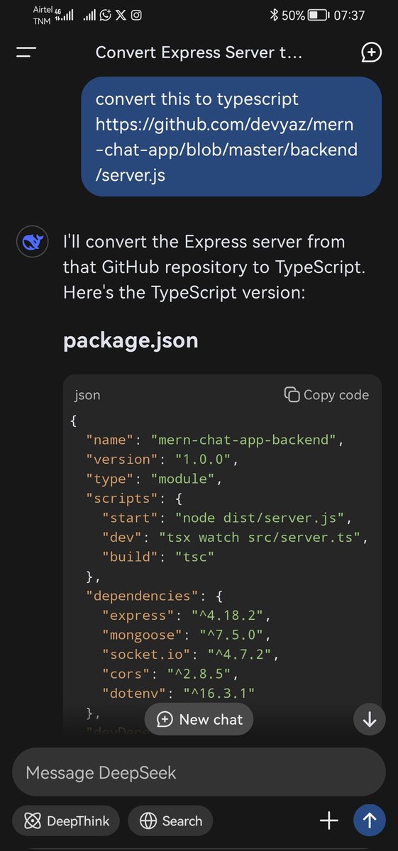 Yazdani77's tweet image. One prompt on a single file, it refactors everything in the repo😎