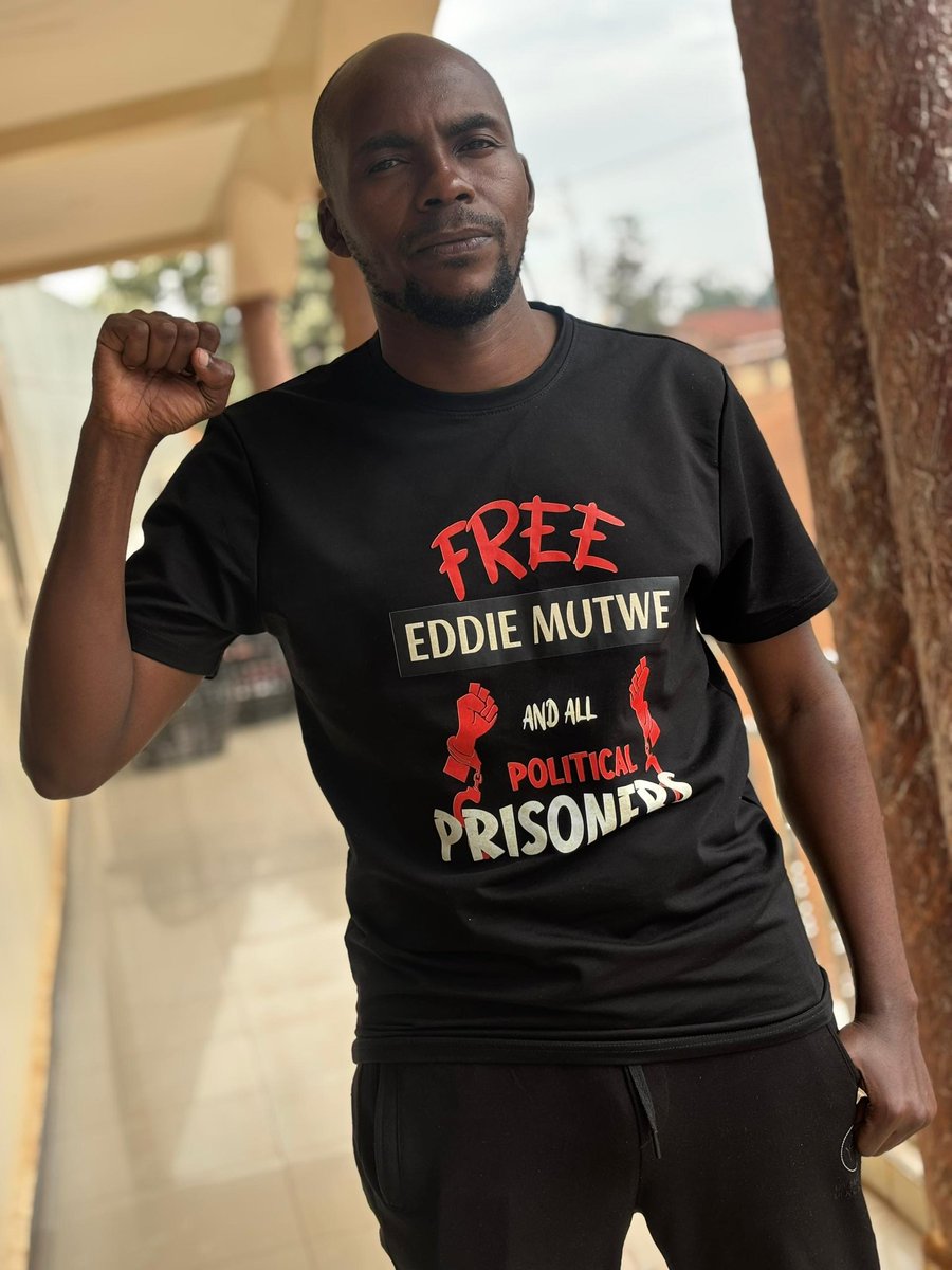 My heart throbs for <a href="/eddie_mutwe/">Eddie Mutwe</a> ; My prayers are with him .
May the Almighty Protect him .
#FreeAllPoliticalPrisonersinUganda