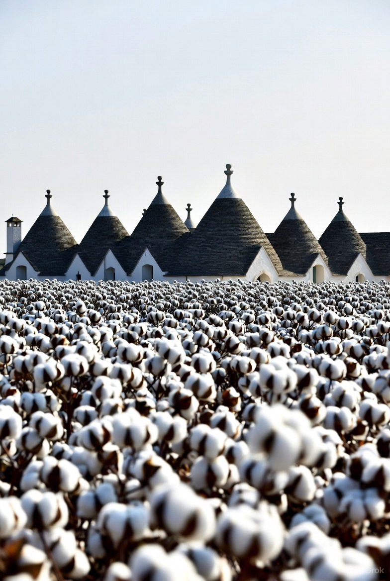 MonicaMonichka2's tweet image. #Italia #Puglia #cotone 
Puglia, al via la prima raccolta di COTONE 100 % ITALIANO 

Dopo secoli, è il caso di dirlo, rinasce la coltivazione di cotone 100% made in Italy, nelle terre "di Capitanata", in provincia di #Foggia.

La raccolta è programmata ⤵️
