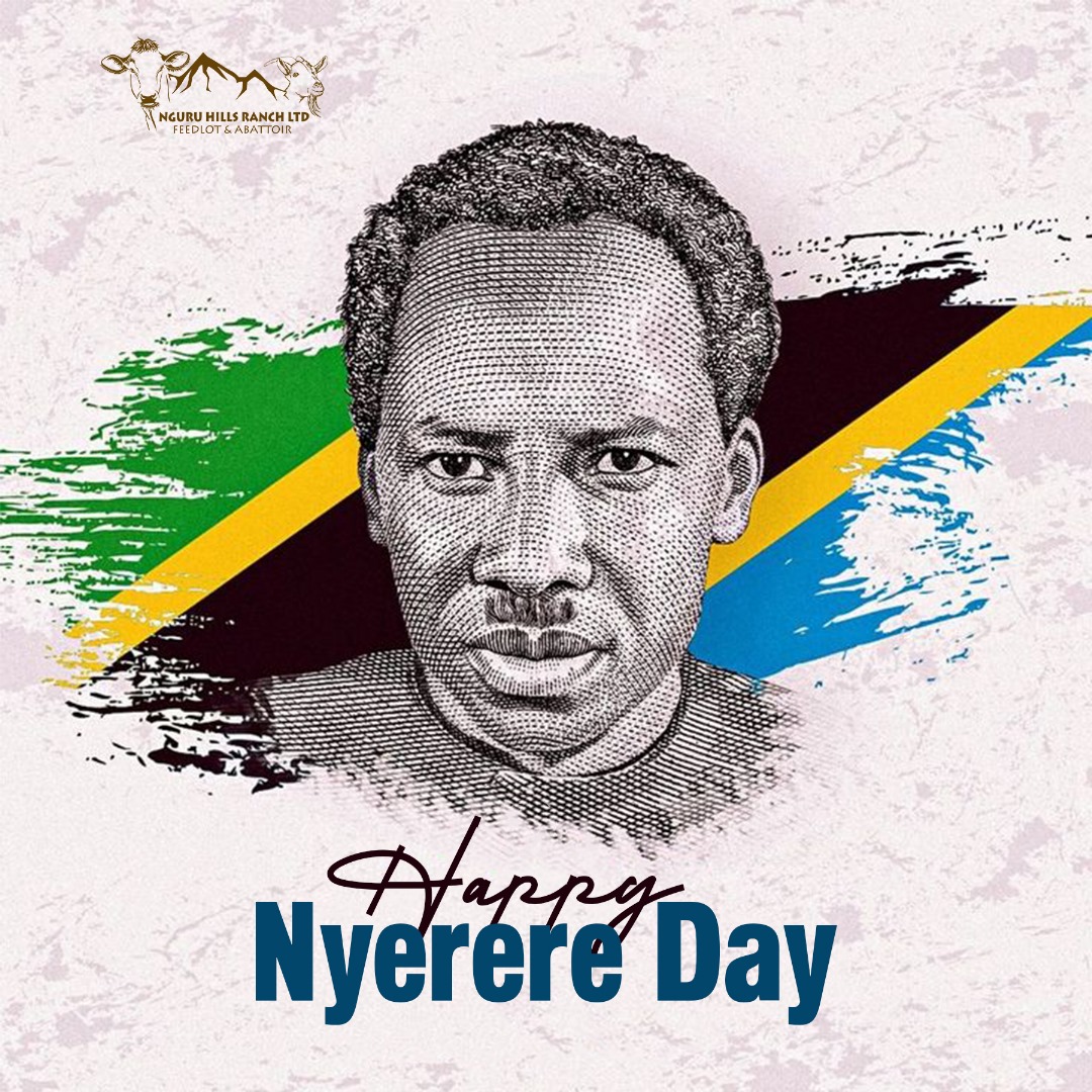 We wish all Tanzanians well as they celebrate the holiday in honor of the Father of the Nation, Mwalimu Julius Kambarage Nyerere.
............................
Tunawatakia Watanzania wote heri katika kusherehekea Sikukuu ya kumuenzi Baba wa Taifa, Mwalimu Julius Kambarage Nyerere.