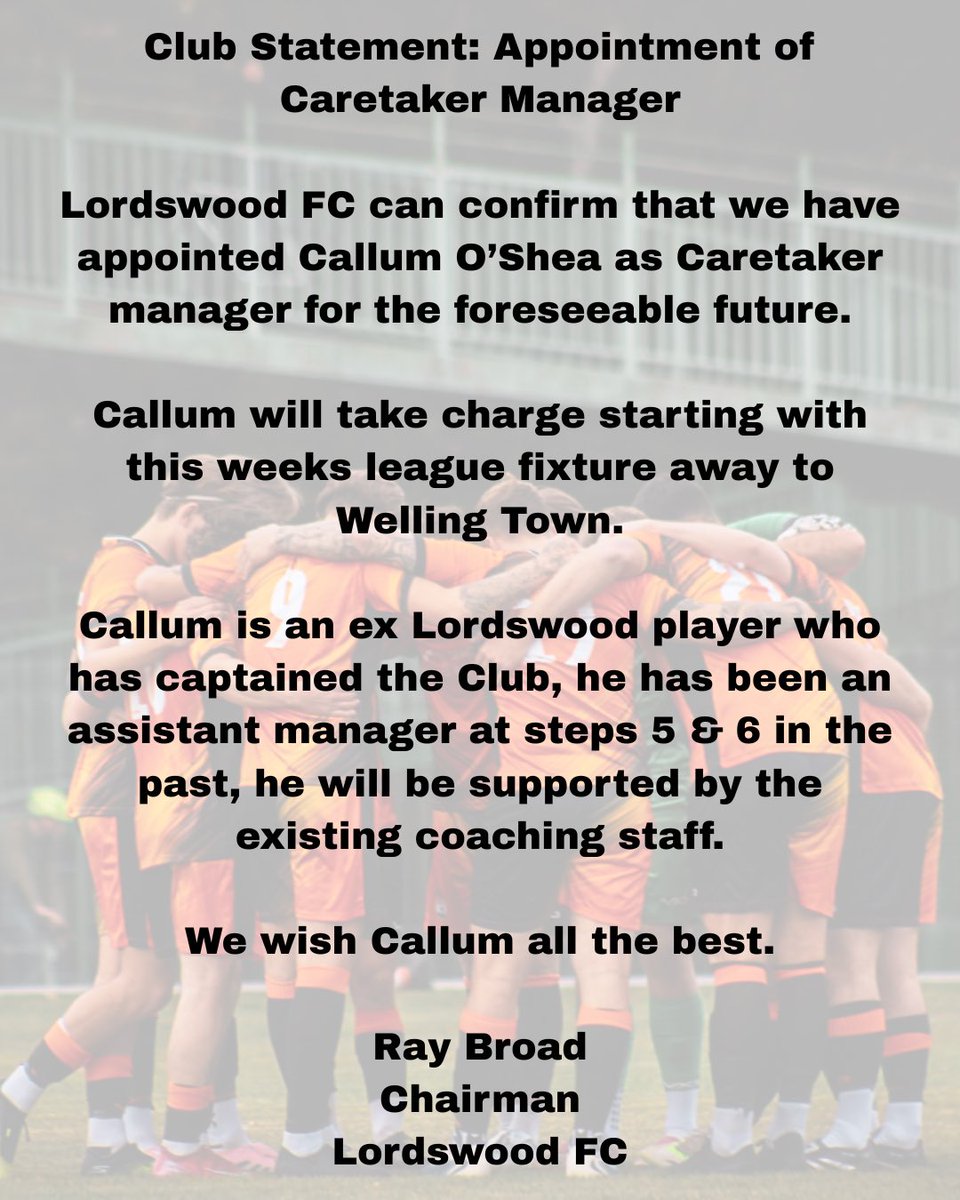 Lordswood AFC tweet media