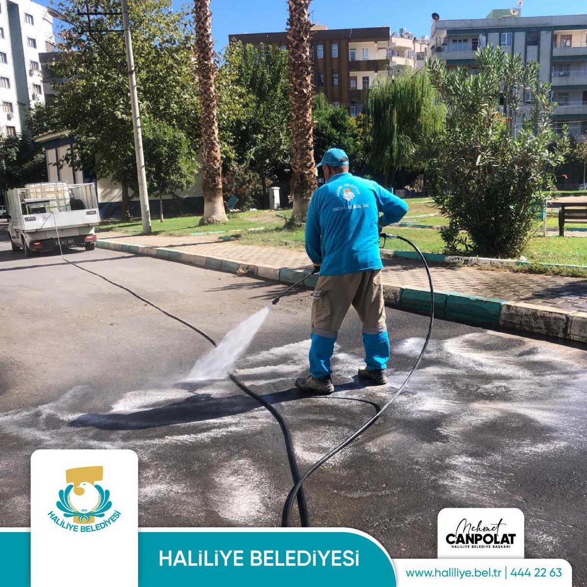 Daha sağlıklı ve tertemiz bir Haliliye için durmadan çalışıyoruz. 💦🧼

Temizlik İşleri Müdürlüğümüzün özverili çalışmalarıyla;

🔹 Caddeler ve sokaklar köpüklü suyla yıkanıyor. 
🔸 Süpürme araçlarımızla detaylı temizlik yapılıyor. 
🔹 Ortak kullanım alanlarında hijyen