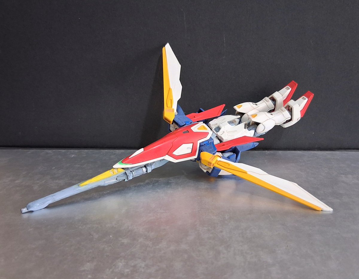 PoonLinus98416's tweet image. XXXG-01W Wing Gundam - 2528 W.I.P.
Entry Grade 1/144 Plastic Kit // Height :130mm
 #EntryGrade #WingGundam #新機動戦記ガンダムW #ガンダムW30th #Bandai #バンダイ