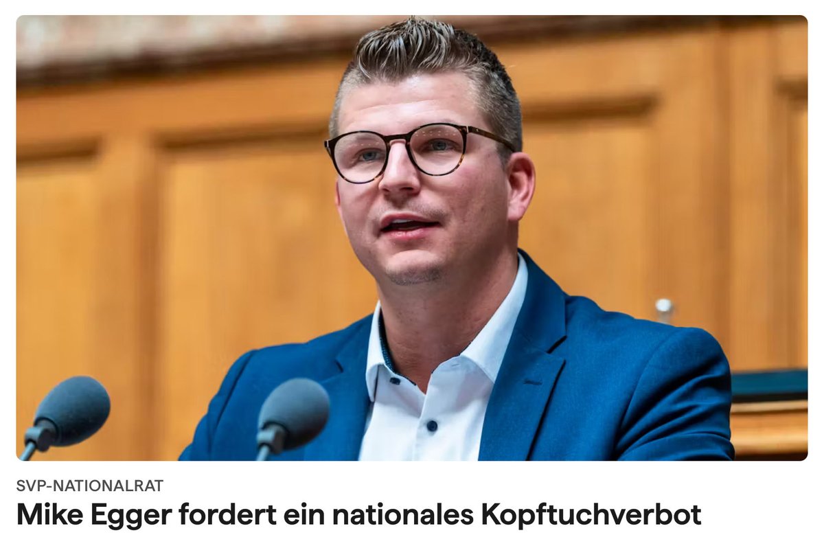 Was soll das, ich habe meine Grossmutter (streng katholische Schweizerin) nie ohne Kopftuch gesehen. Und was ist mit den Klosterfrauen? Ich fordere ein Verbot von Gel in den Haaren 😅😅😅