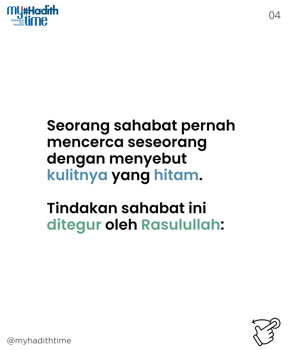 myhadithtime's tweet photo. Rasulullah Membenci Body Shaming https://t.co/wT5zWGtrul