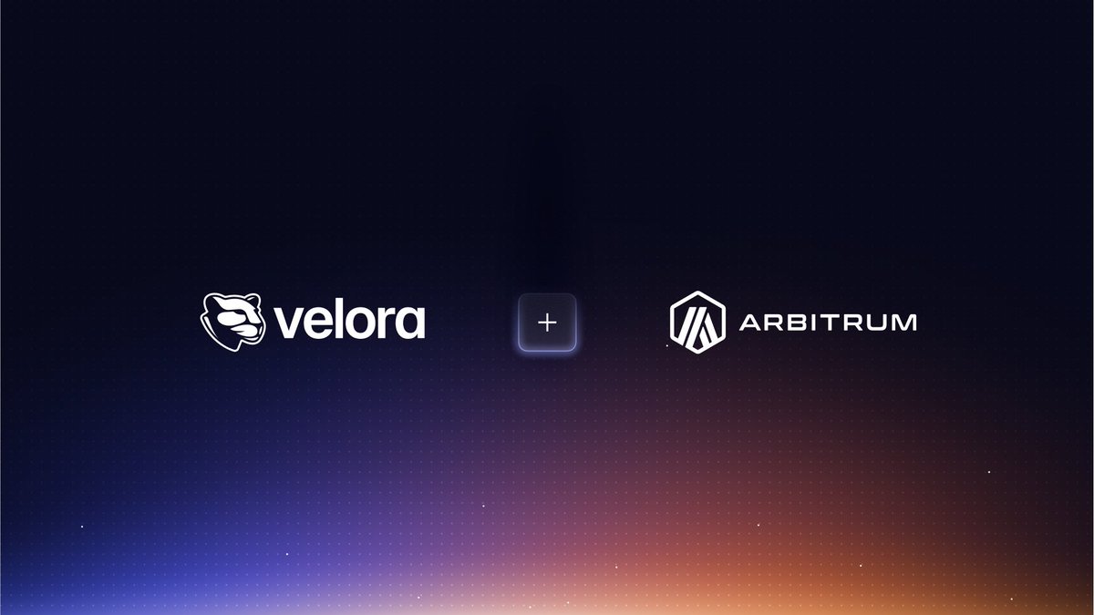 Jerome Powell speaks today,

Expect volatility in the market, given China &amp; US tension as well. 

While TradFi braces for Powell’s words, builders in crypto just keep shipping.

Velora just went live on Arbitrum One, bringing intent-based trading to the fastest L2 in the game.