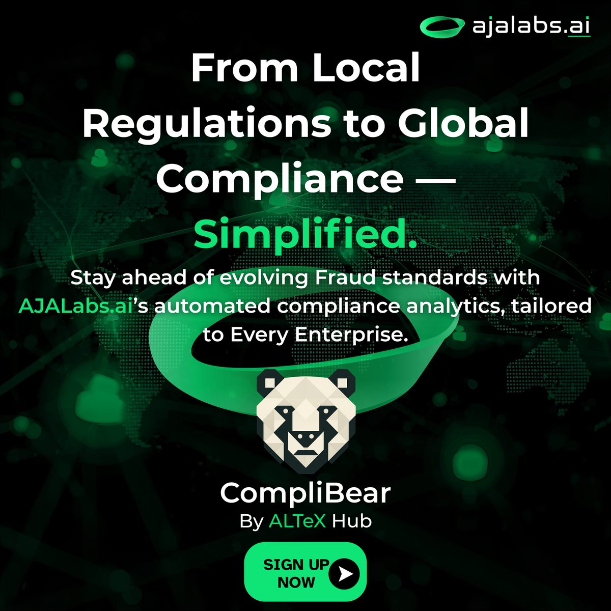 _ajalabs's tweet image. 💡 Meet CompliBear— your AI-powered Compliance & Audit Co-pilot
👉 Experience the future of audit. Schedule your CompliBear demo today.
🔗 ajalabs.ai/complibear/
Explore LinkedIn: linkedin.com/company/ajalab…
#ACM #CCM #DigitalTwin
