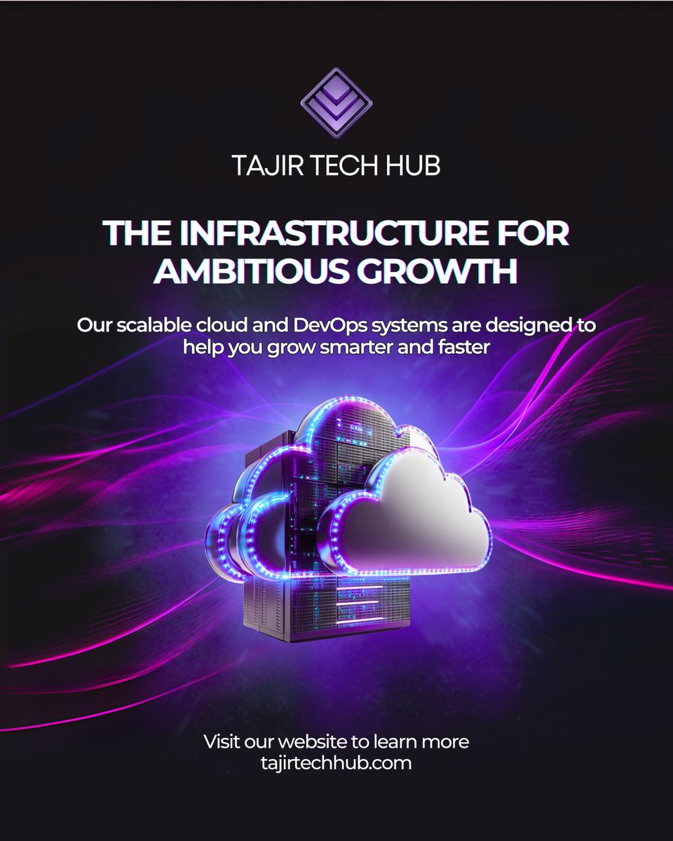 TajirTechHub's tweet image. Your infrastructure should grow with your business, not slow it down.

That’s why we design scalable cloud and DevOps systems for ambitious companies.

🌐 Explore more → tajirtechhub.com

#ScalableTech #DevOps #CloudInfrastructure #Automation #DigitalGrowth #TajirTechHub
