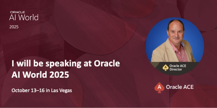 RonEkins's tweet image. Looking forward to be joining Wei Hu, Sanjay Singh, and Kuassi Mensah where we will be discussing Modern Development, the Oracle Database Operator for #Kubernetes & #AI, and presenting with Graham Thornton on removing complexity in a Hybrid World.
@oracleace #ACED @PureStorage