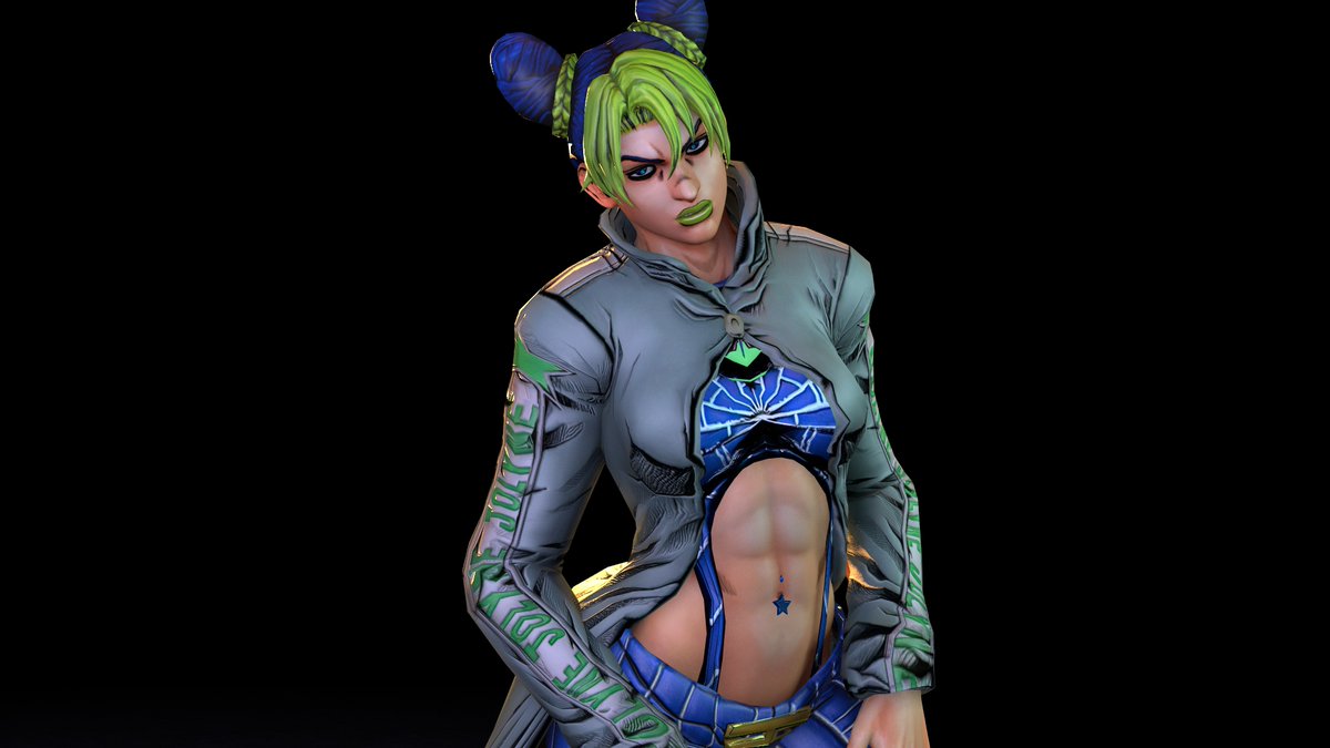 BarbarossaVAM's tweet photo. Ultimate Jolyne for use in Virt-a-Mate, many thanks to Shinteo for body textures I edited
Includes most of her outfits, each with different hairstyles/textures.
Access on my patreon:
https://t.co/WQSfNxyw6y

#JolyneCujoh #jolyne #jojo #VirtAMate #vam #VR #JJBA https://t.co/4ZzqXc6e3S