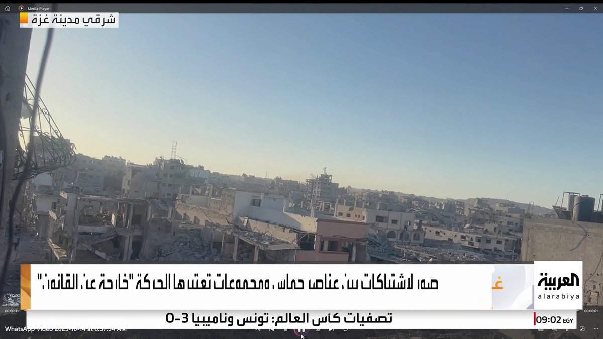 صور لاشتباكات في مدينة غزة بين عناصر حماس ومسلحين #أخبار_الصباح 