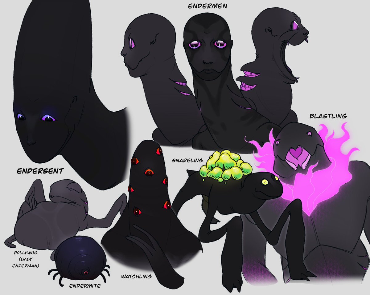 illwilledomen's tweet photo. Voidlings (repost) #minecraft https://t.co/BESM6ryIu7