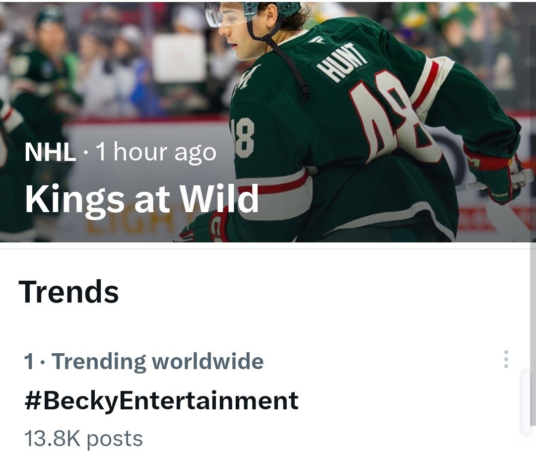 BECKYTRENDLAB's tweet image. #beckyentertainment
No.1 🌐  trending now

@beckyentofc  @AngelssBecky 
BECKY ENTERTAINMENT
#BeckyArmstrong