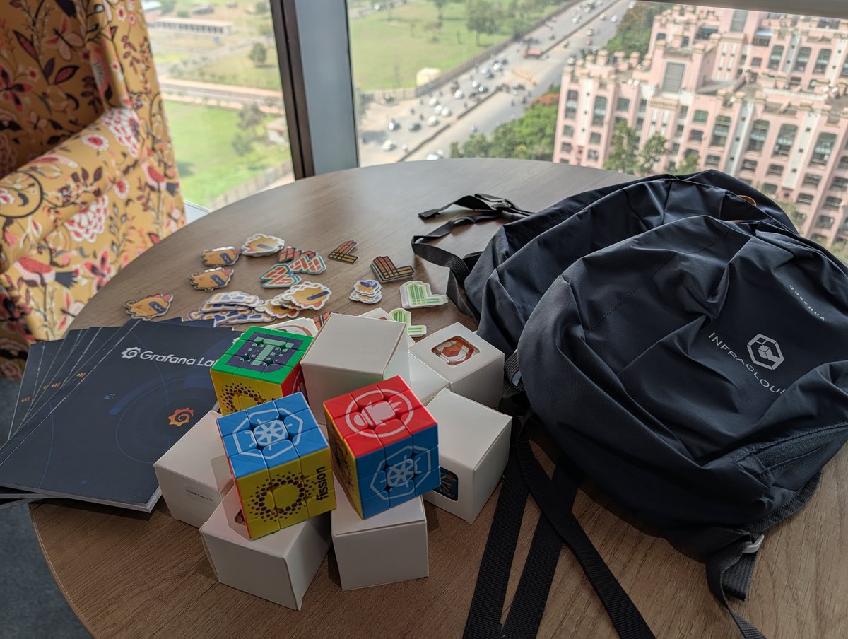 kubernetes_pune's tweet image. What an energised Saturday Celebrating the 10th anniversary of the @CloudNativeFdn with @grafana & Friends 🎊
Big thanks to Caizin for the fantastic venue, and @infracloudio for the cool swags!
Thanks to all the speakers and attendees for joining us👏
See you all soon!