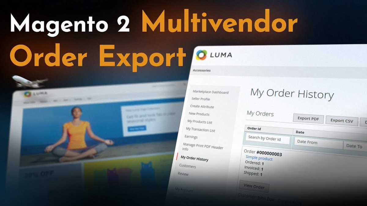 webkul's tweet image. 📦 Magento 2 Multi Vendor Order Export makes order management simple!
✔️ Export orders in CSV or PDF
✔️ Filter by ID, date, or status
✔️ Manage everything from seller dashboard
🎥 youtu.be/ypxctnjszlo?si…
#Magento2 #OrderExport #MultiVendor #Ecommerce #Webkul