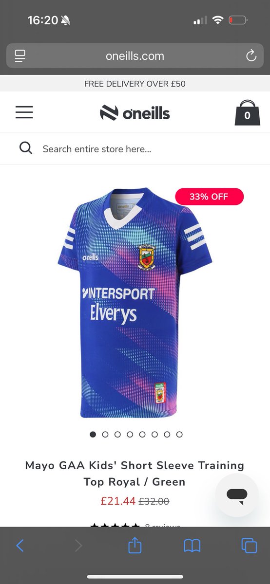 My Tyrone supporting niece is 12 at the end of the month &amp; has asked for the below jersey which apparently can’t be bought ANYWHERE, including the suppliers Oneills. If anyone knows of any shop selling please let me know! 
<a href="/ONeills1918/">O'Neills</a> <a href="/ArmaghFans1889/">Armagh Fans 🟠⚪️</a> <a href="/Elverys/">Intersport Elverys</a> <a href="/MayoGAA/">Mayo GAA</a>
