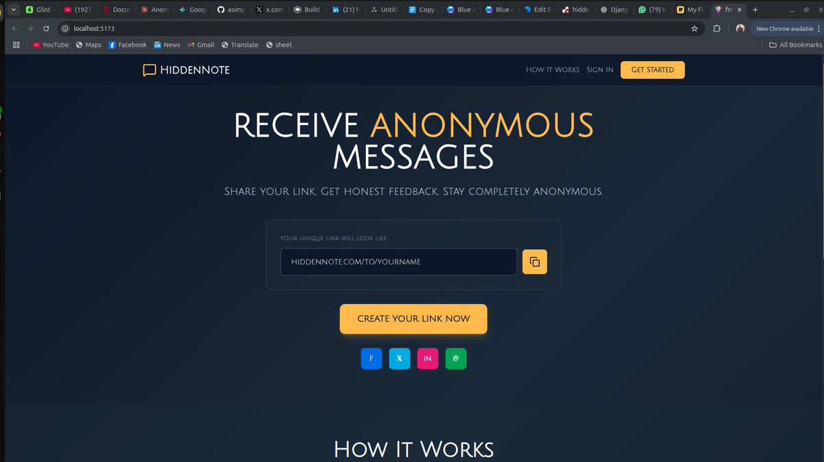 Patoasim's tweet image. Day 34 of {#100DaysOfCode}
So i had to switched from backend to frontend yesterday!
I’ve started integrating my API
fixed up
landing page
registration/logina
nd the user dashboard using React and Tailwind CSS. Should be wrapping up soon
#Django #DRF #BackendDev #GodIsWithMe