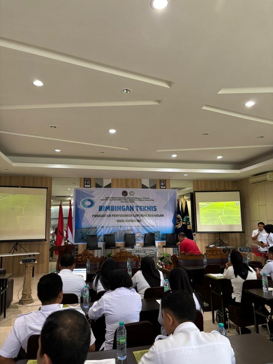lapasternate's tweet photo. Lapas Ternate Mengikuti Bimtek Penyusunan Laporan Pengelolaan Keuangan Yang Diselenggarakan Kanwil Ditjen Pemasyarakatan Malut https://t.co/gvlzsLwa6a