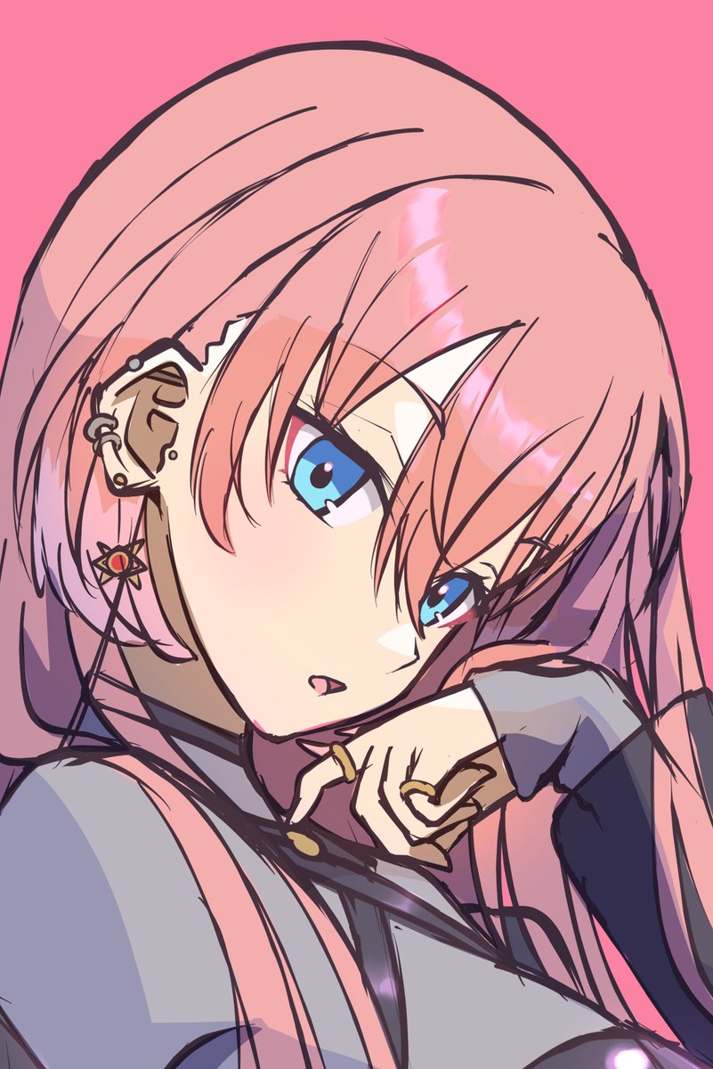 「いい感じの顔描けた」|みはえる🐍✨のイラスト