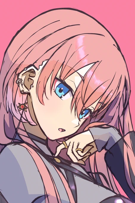 いい感じの顔描けた