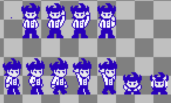 practicando weas🐒 me dio por querer hacer sprites al estilo de smb2 pq si xd pero me mantiene entretenido