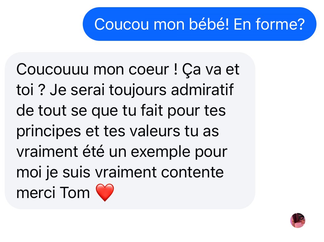 kasteel_mc's tweet photo. le message de ma petite sœur ce matin? 🥹 https://t.co/MIHbRcZGDr