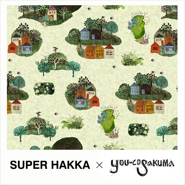 【SUPER HAKKA】2025秋冬コレクションより、絵描き・イラストレーター、サクマユウコさんとのコラボレーションアイテムをお届けします。サクマユウコさんの世界観をお楽しみいただける特別なシリーズをぜひご覧ください♬⇒x.gd/Yz5lm
#アーティストコラボ
#サクマユウコ