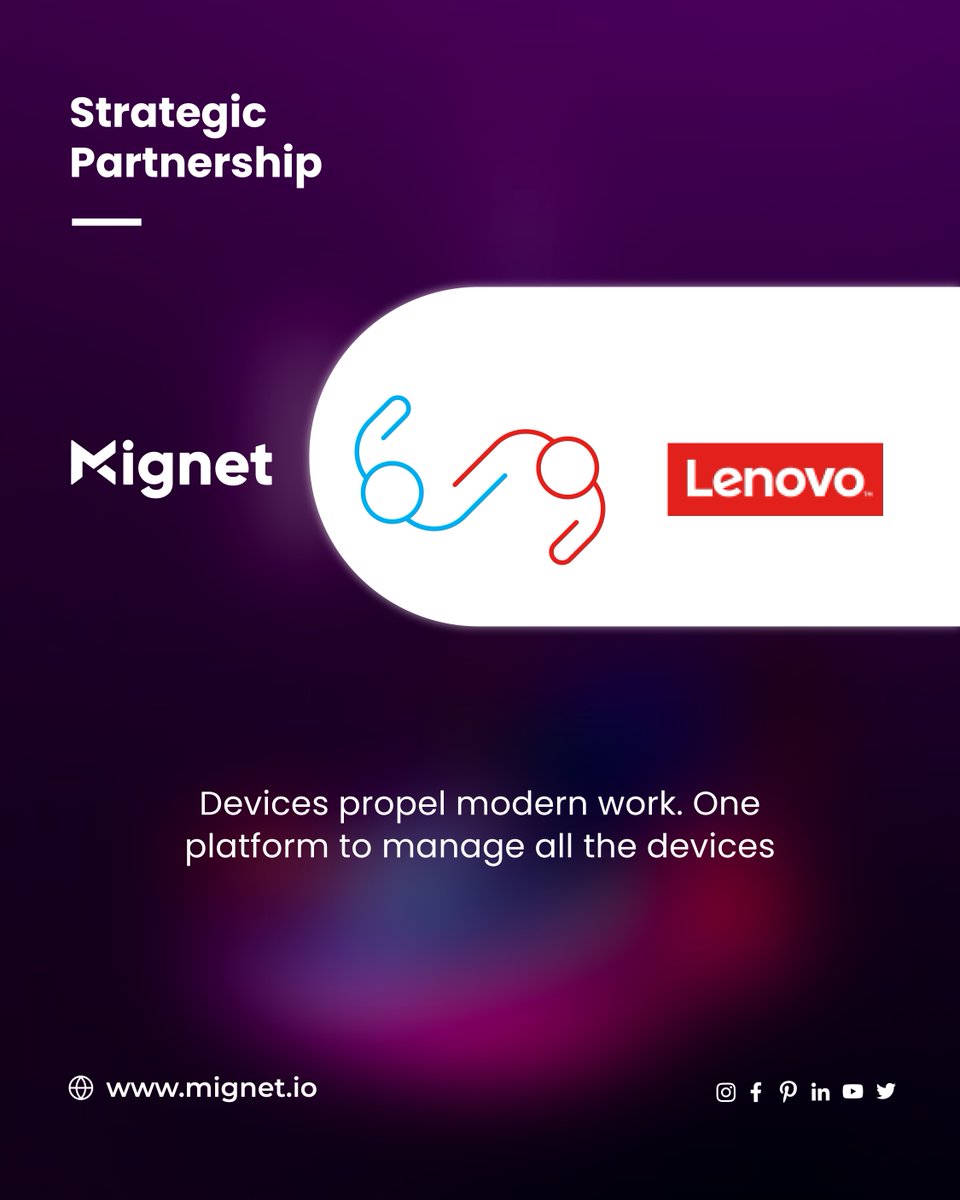 mignetweet's tweet image. Mignet Technologies x Lenovo | Smart Technology. Smarter Business.
#MignetTechnologies #LenovoPartner #SmartTechnology #BusinessIT #LenovoThinkSystem #DigitalWorkplace #ITInfrastructure #ManagedIT #UAEbusiness #MENAtech #TechPartnership #WorkSmarter #HybridWork #LenovoSolutions