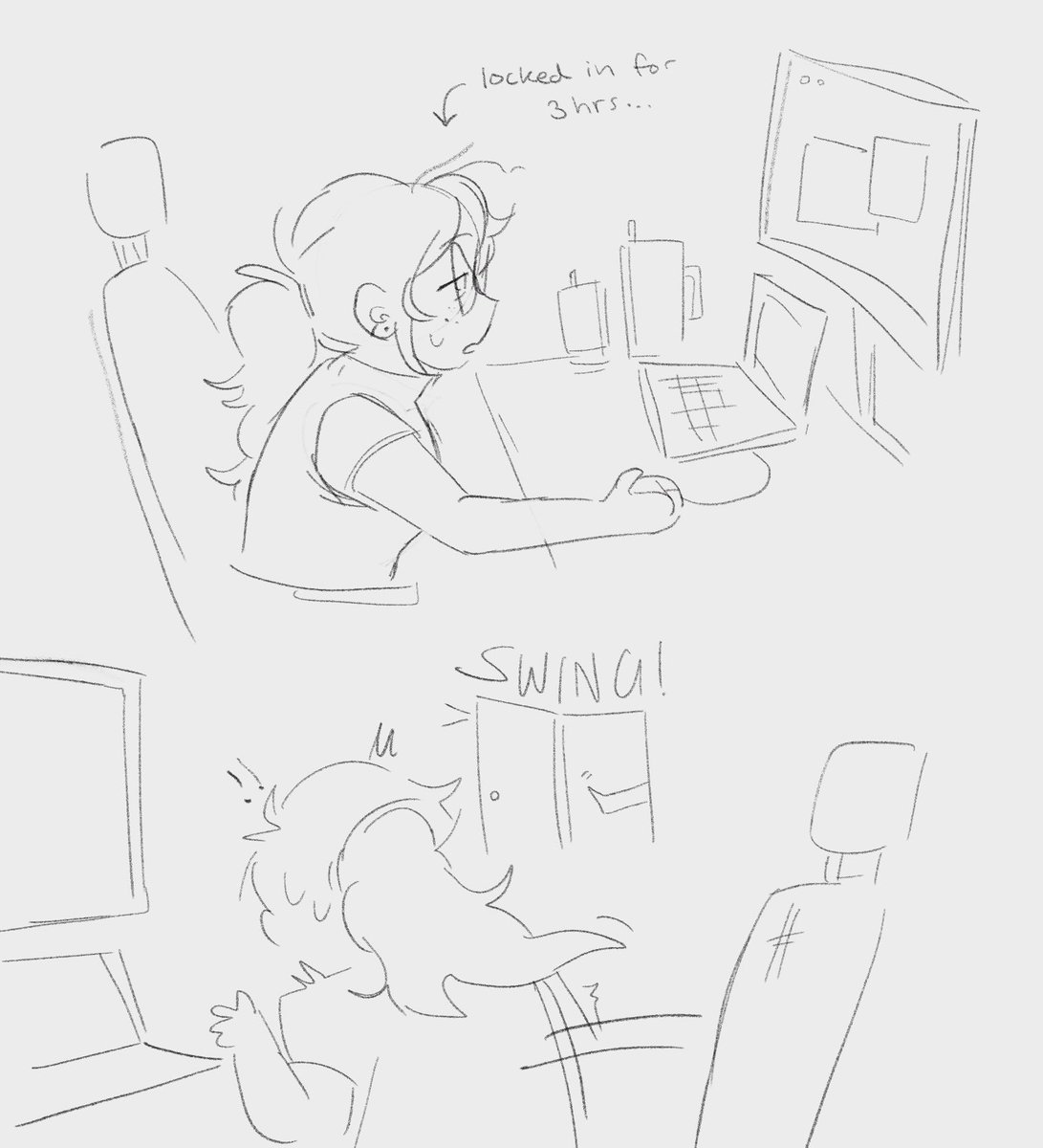 newbie (first day in a new job) 