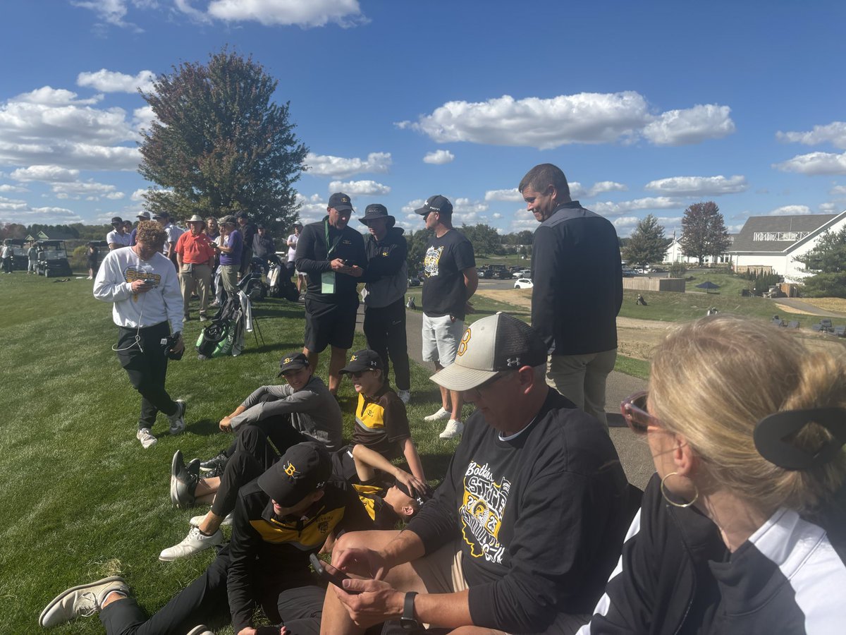 BotkinsGolf's tweet image. ☀️Rise &amp;amp; shine, @BotkinsGolf…
It’s S•T•A•T•E Tourney Day 2!

Trojans finished 9th yesterday &amp;amp; are set for Round 2. 

Follow along for updates.

Here we go!

👇State Day 2 Tee times
🎟️ ohsaa.org/tickets
⛳️ Scoring is available through a subscription on iWannamaker.