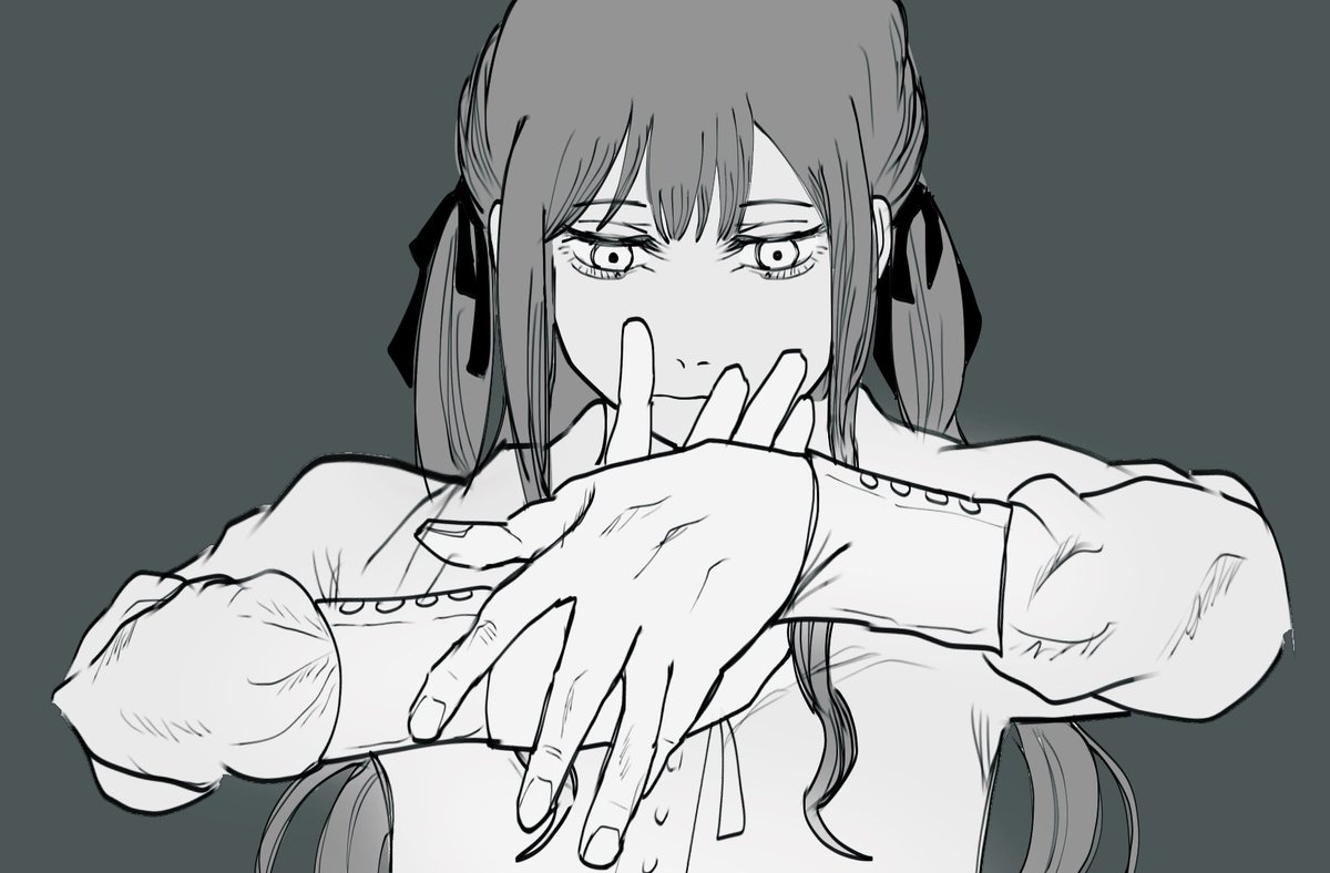 もう誰かやってたらごめんなさい
祥子マキマさんパロ‼️
(半トレス、模写)