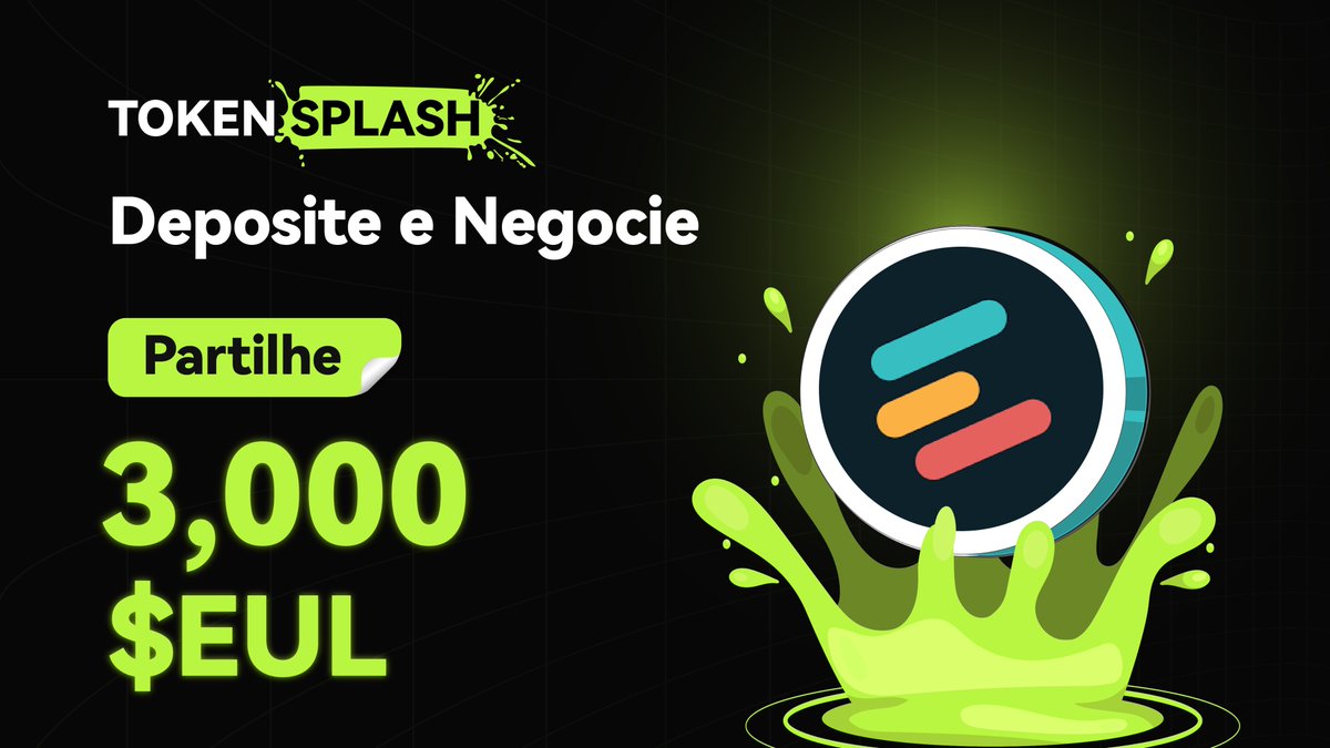 BitunixPT's tweet image. 🚨 ALERTA #AIRDROP 🚨
Venha buscar as suas #cripto ‼️
Temos 3.000 $EUL para oferecer e basta depositar e/ou negociar o token 🤑
Ganhe a sua parte👉short.bitunixads.com/n9ZOaO7h