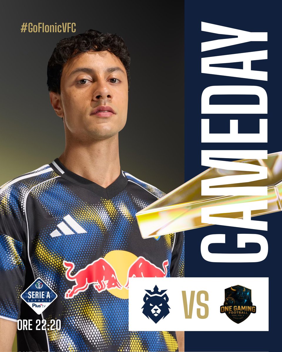 FlonicVFC's tweet image. #TONIGHT #MatchDay #GoFlonicVFC
@CPGItaly @CPG__eSports 
2°Giornata 📆 CPG Serie A 🏆
@FlonicVFC 🆚 @1FootballGaming 
Carichi 💙💛