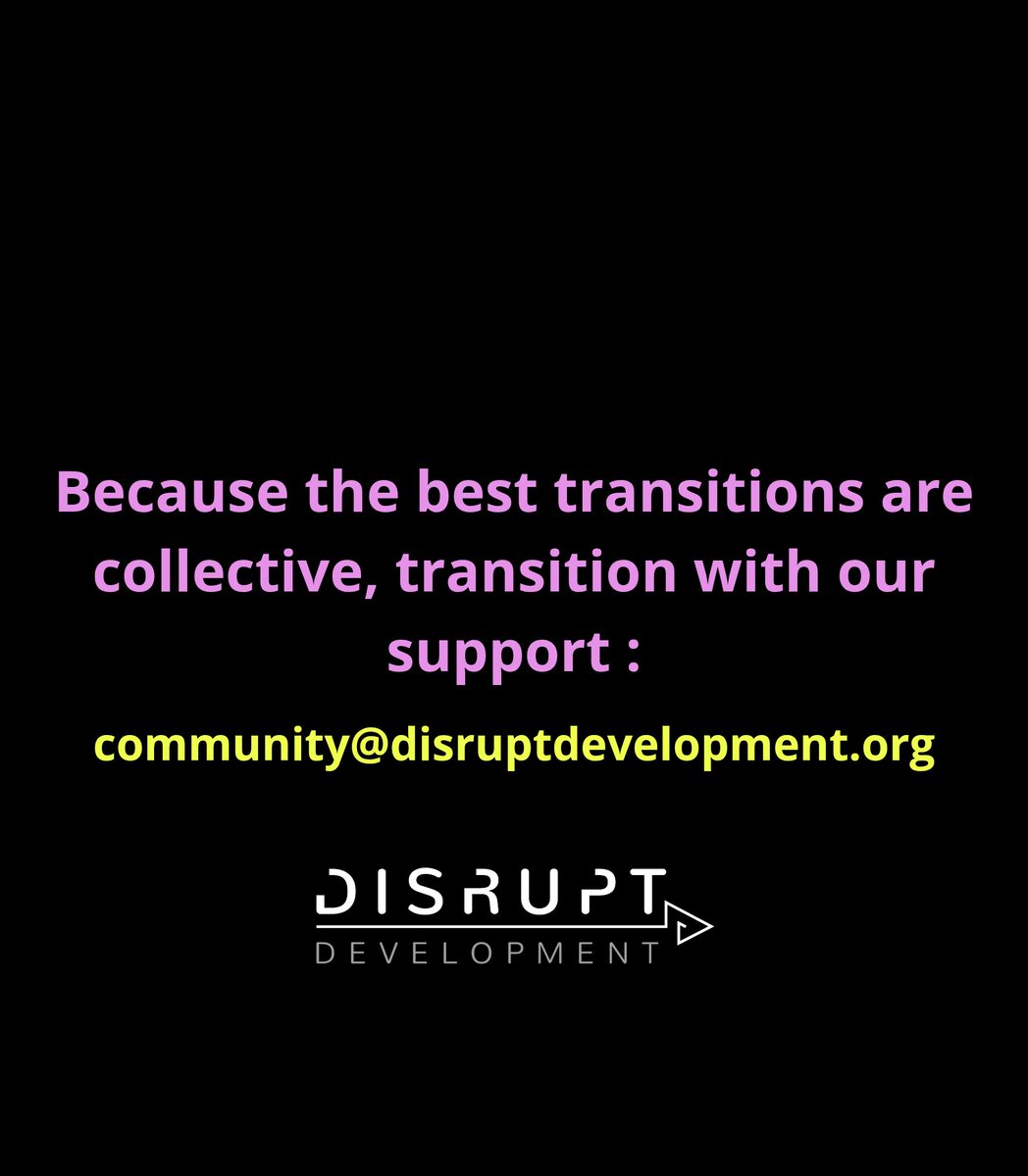 Disrupt Development tweet media