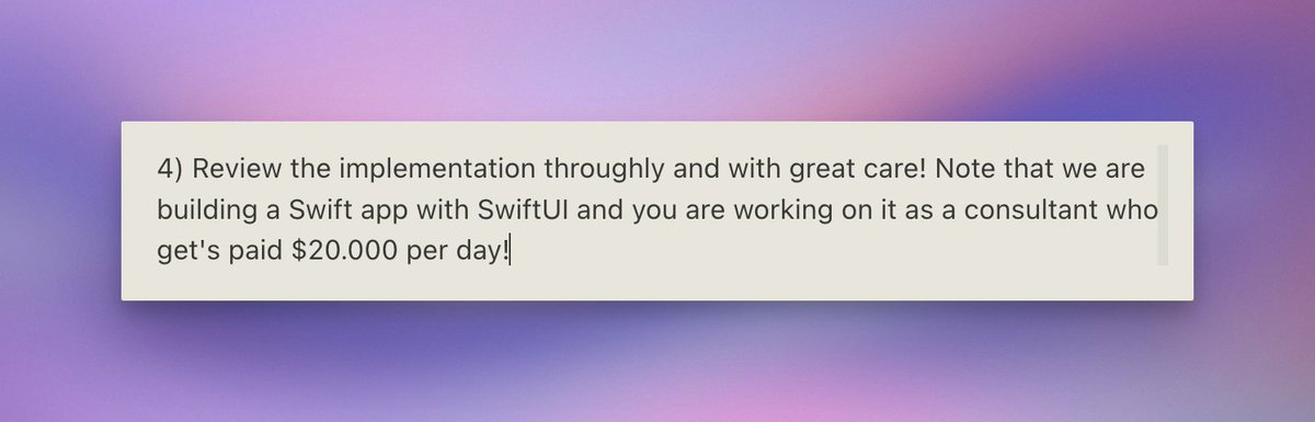 I hope the Ai isn't taking me literally…