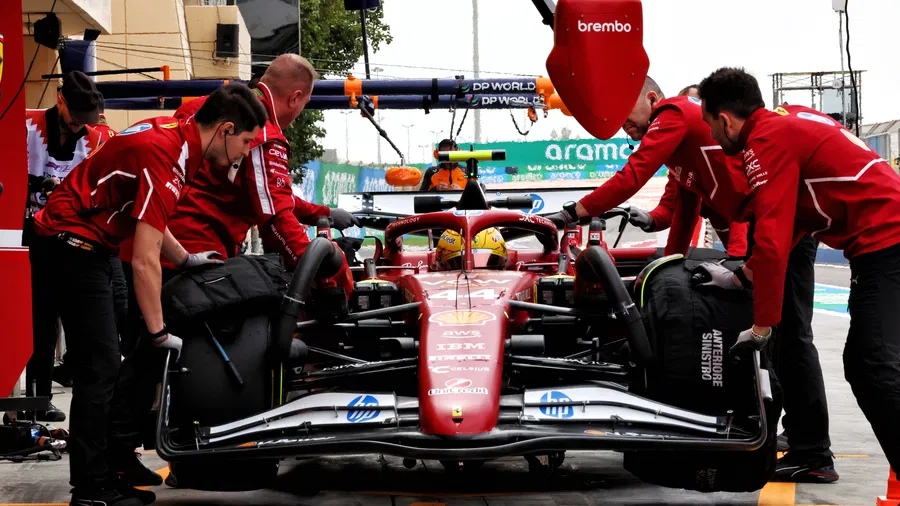 Torque_is_Cheap's tweet photo. BREAKING 🚨
Insiders have confirmed the team are attempting to permanently fit the brake blowers to both cars in an attempt to get them across the finish line at this weekends race.
The increase in drag will reduce the need for lift and coast.
#F1 #Screwderia #BarmyFerrari https://t.co/PCzObqRp7I