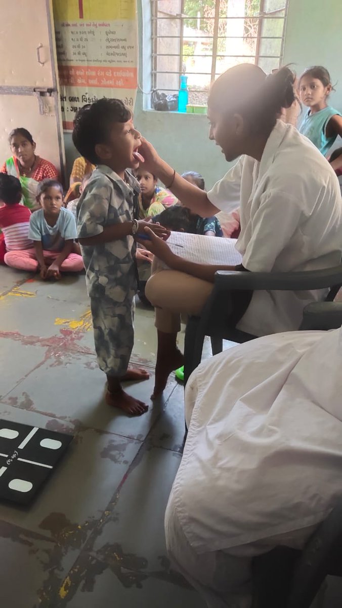 cdho_botad's tweet image. Child health screening at bhimdad aanganwadi center no 4 and high risk ANC visited at bhimdad by RBSK team BOGAR634 phc TATAM Gadhada, District : Botad. @GujaratRbsk @GujaratSHRBSK @rbskgujarat