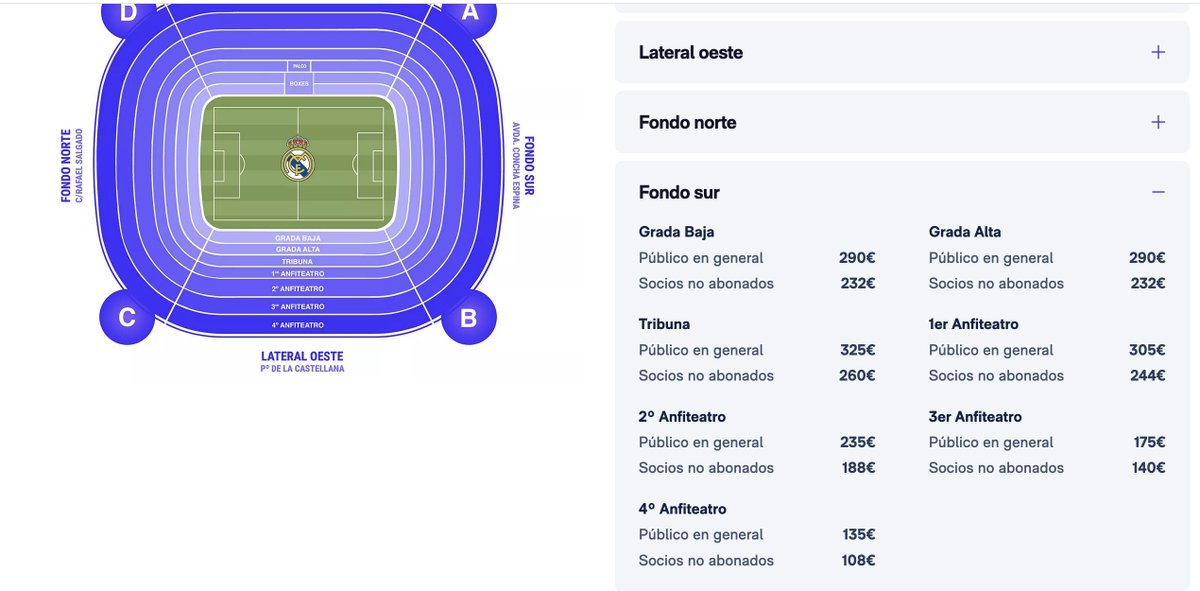 Precios para el Clasico.

Como mola.  Football for the fans.

Pollas en vinagre.