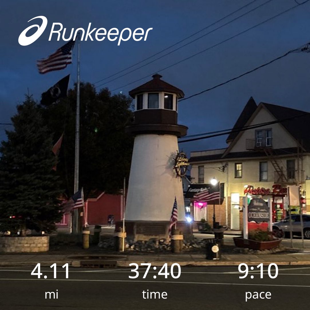 #TuesdayRunday #JustFeltLikeRunning #Oceanside #LongBeachRoad #LBR #OceansideNY 🪨