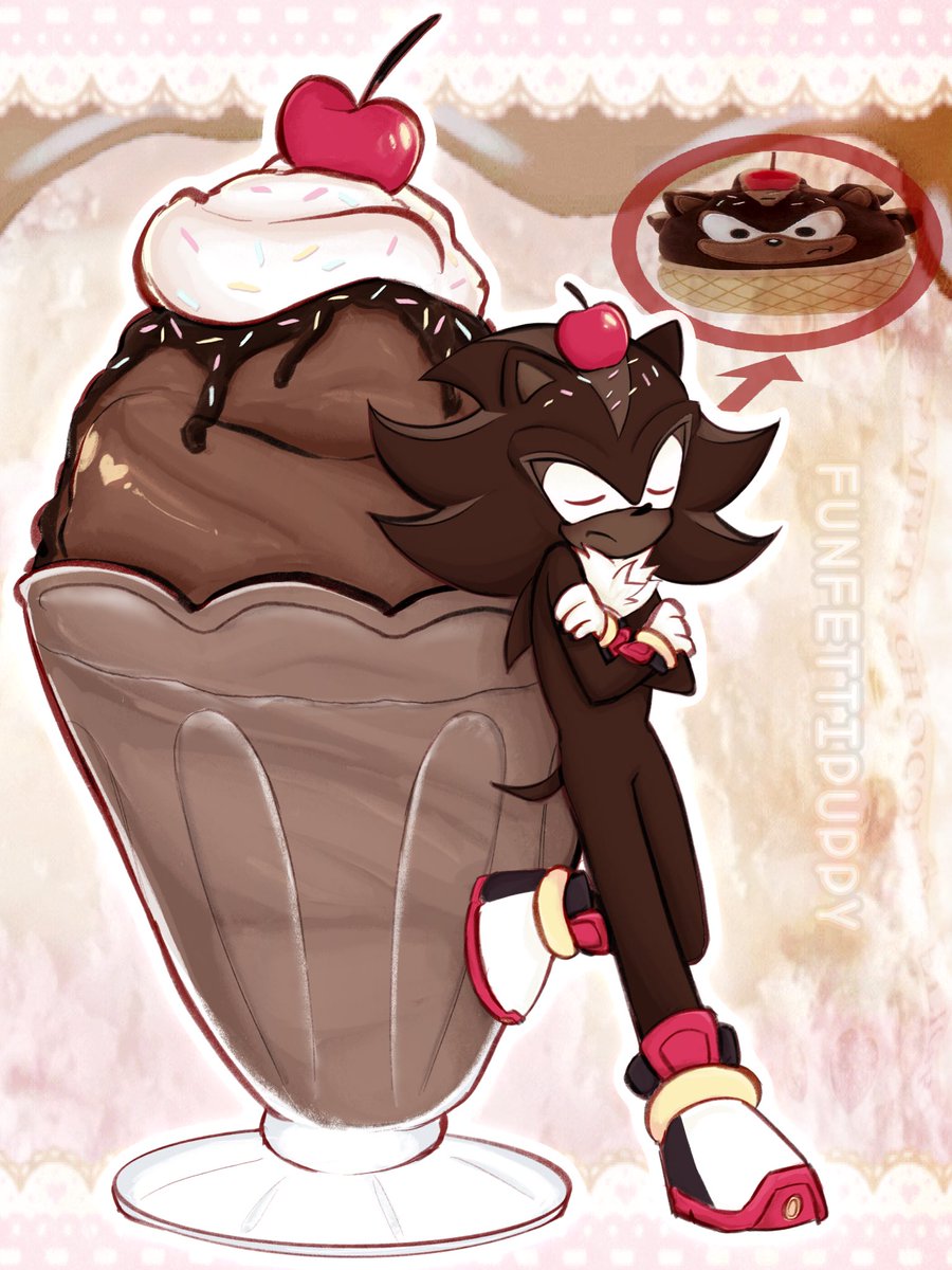 boy why you so 🍒 #ShadowTheHedgehog