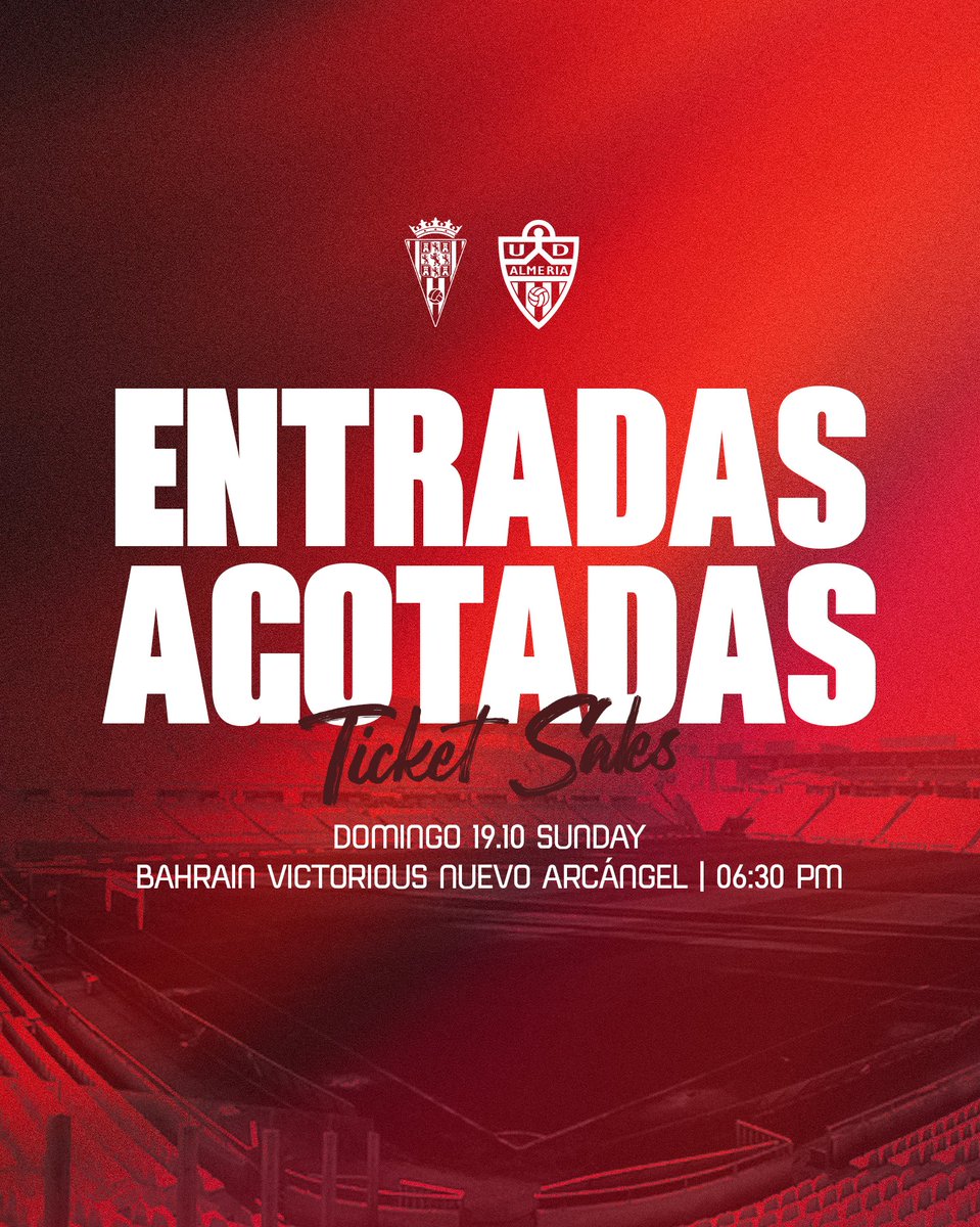 U_D_Almeria's tweet image. ⚠️ 𝐀𝐠𝐨𝐭𝐚𝐝𝐚𝐬 las entradas en el sector visitante para el #CórdobaAlmería.

➡️ Para evitar inconvenientes en el momento de acceder al estadio, recuerda la importancia de acudir con la documentación que acredite la identidad.

🚗 On tour Córdoba.
