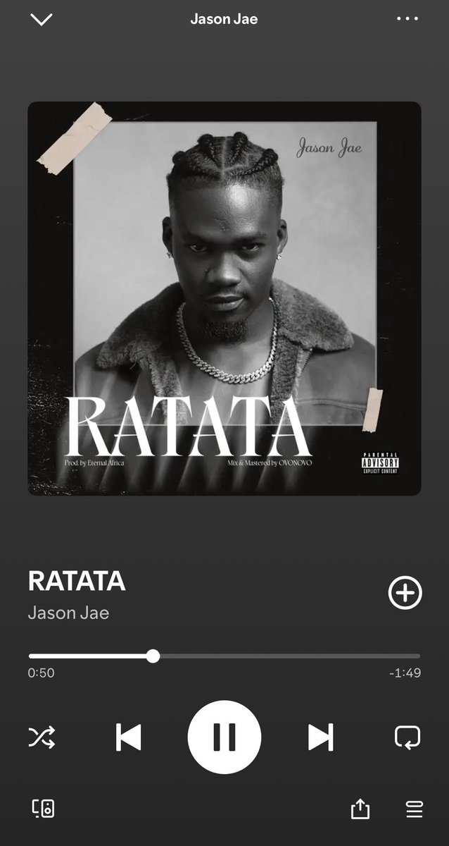 Song of the Moment!! Stream RATATA on Spotify: open.spotify.com/track/34l0RdF5…

#JasonJae