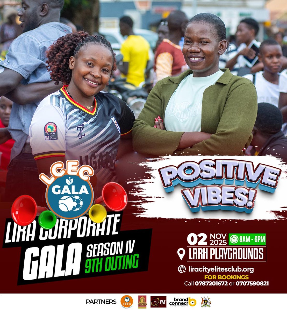 Brian__Skid's tweet image. At the Lira Corporate Gala, it’s all about good energy, teamwork, and smiles that never fade
From the games to the fans, every moment is filled with positivity and passion
Let’s keep the Positive Vibes rolling at the 9th Outing November 2nd, LRRH Playgrounds
#LiraCorporateGala