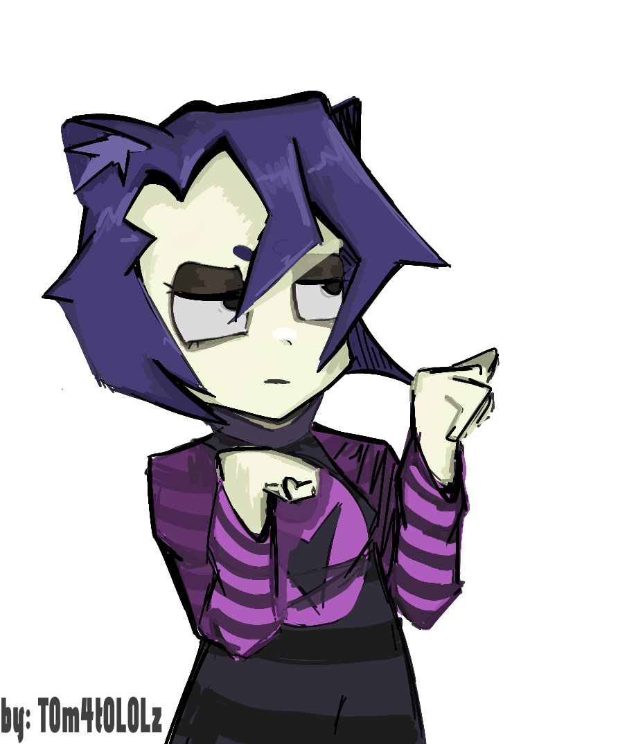 T0m4t0LOLz's tweet photo. Tak nekogirlใพ(๏ผพ-๏ผพ)ใ
#Tak #invaderzim #invaderTak #art #fanart #nekogirl #neko https://t.co/7yhi3vqhJJ