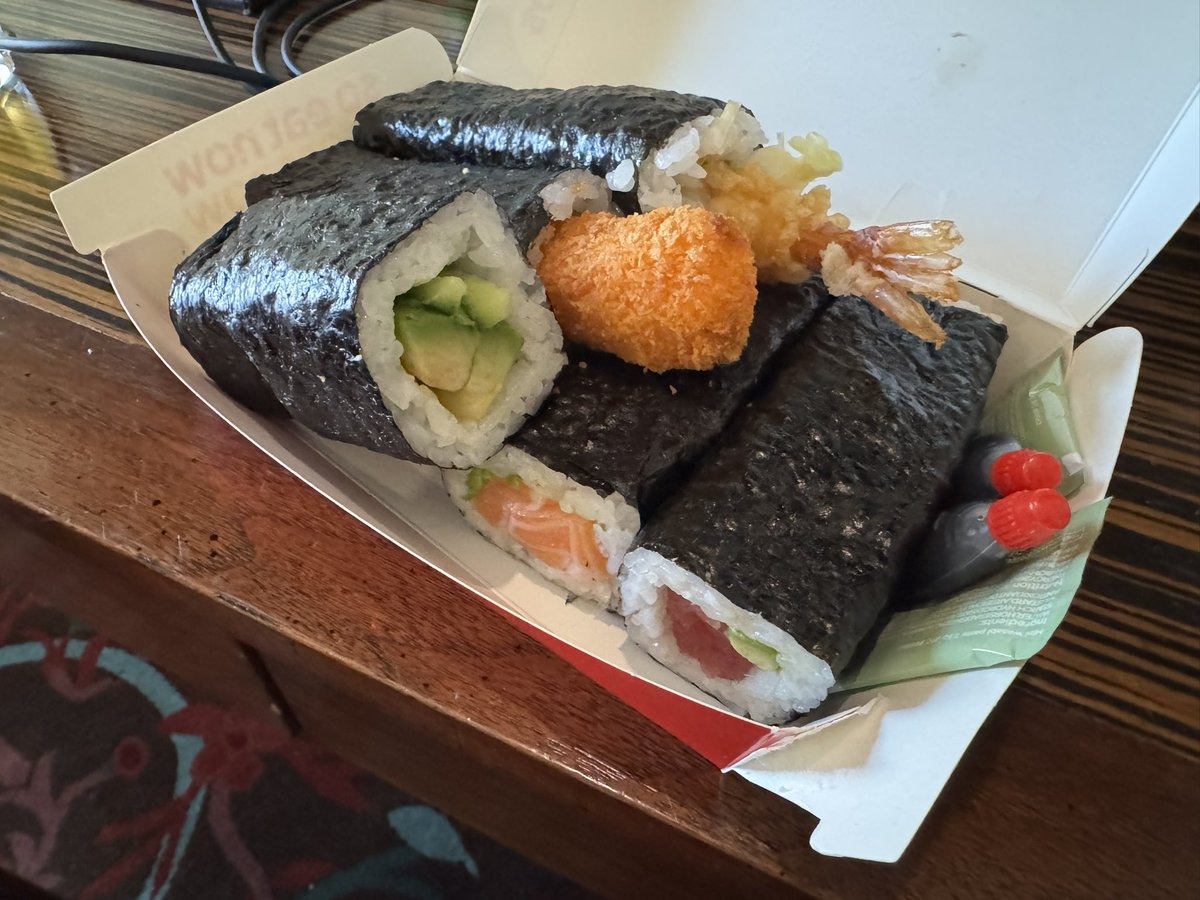 オーストラリアの寿司ハブ美味しいよ！