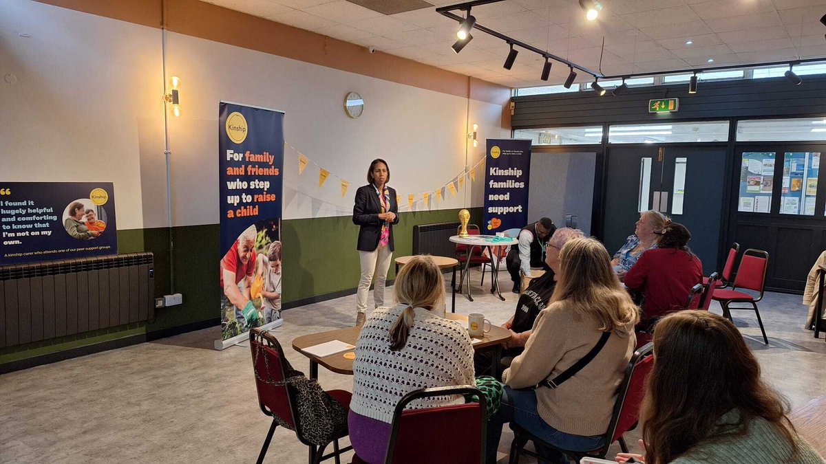 Lovely to join the Kinship carers event at Whitton Community Centre for #KinshipCareWeek. With thanks to Anna from the <a href="/KinshipLondon/">kinship London group (Anna Wigley)</a> group – an absolute force of nature &amp; tremendous advocate for kinship carers.